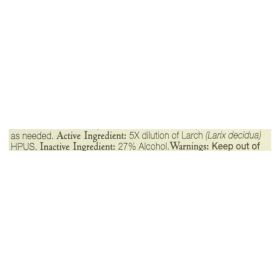 Bach Flower Remedies Essence Larch - 0.7 Fl Oz