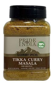 Pride of India ‚Äì Tikka Curry Masala Seasoning Spice ‚Äì Gourmet Curry Mix ‚Äì Ideal for Vegetarian and Meat Dishes ‚Äì Natural & GMO Free ‚Äì Easy T
